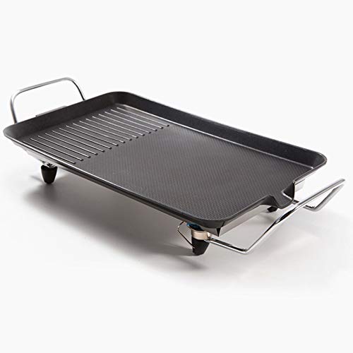 Olpad Portable Electric BBQ Grill Barbecue Plate Healthy Baking Pan Multi-Function Temperature Adjustable Cooking Roast Frying Kitchen Tools-image-44