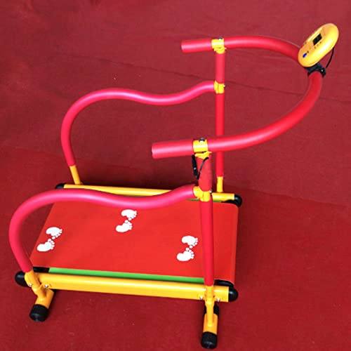 Image of Manual Walking Treadmill for 5-10 Years Old Kids - LCD Screen, Easy Assembly, Home Exercise for Children