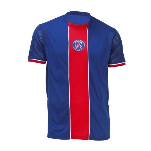 Maillot PSG - Collection officielle PARIS SAINT GERMAIN - Football club Ligue 1 - 10 ans - Bleu