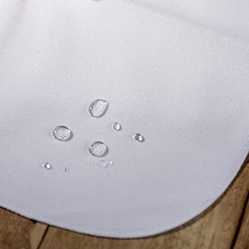 GRÜNSPECHT Bio-Betteinlage 50x70cm, Matratzenschutz, 100 % Baumwolle (kbA) mit PU-Kern, kochfest & trocknergeeignet, wasserdicht & urinundurchlässig (615-00)