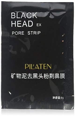 PIL'ATEN 20 x Mineral Mud Blackhead Removal Nasal Membranes Cleasing Strips (Black2 by PIL'ATEN