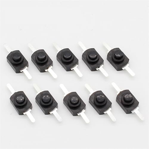 Mini interruptor de botón DC 30V 1A con alta resistencia mecánica para antorchas eléctricas 2
