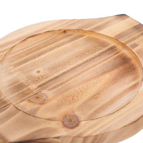 Base de madera para posavasos de piedra y salvamanteles de arcilla Mikikit 4