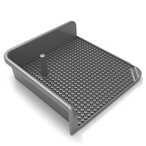 QDM Vassoio Portatile Recintato Toilette per Cani