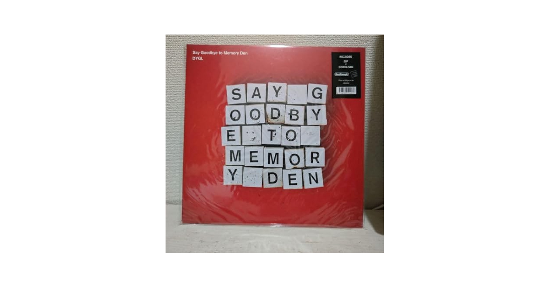 Say Goodbye to Memory Den DYGL アナログ レコード Say Goodbye to Memory Den DYGL アナログ