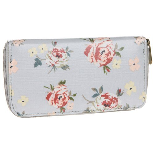 Fabulous Womens Vintage Floral Wallet Purse Oilcloth Shabby Chic