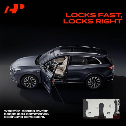 Image of A-Premium Front Right Passenger Side Door Lock Actuator Compatible with Dodge Durango 1998-2002, Dakota 2000-2003