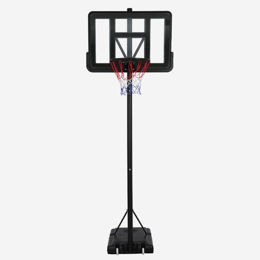  Canestro Basket Professionale Portatile Altezza Regolabile 250-305 cm NY