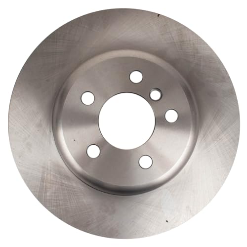 Image of TRQ Rear Brake Pad & Rotor Kit Ceramic Compatible with 2012-2013 BMW 335i