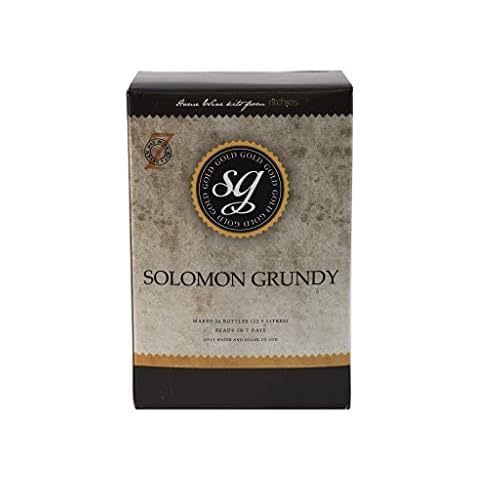 Solomon Grundy Gold Merlot Wine Kit Cover