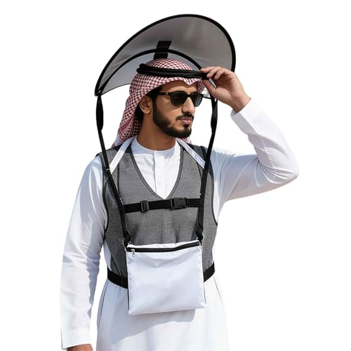 Chapeau de soleil pliable anti-UV pour homme idéal pour la randonnée et la pêche
