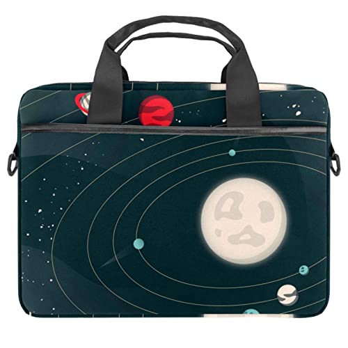 Housse sac ordinateur portable 14 pouces Système Solaire multicolore