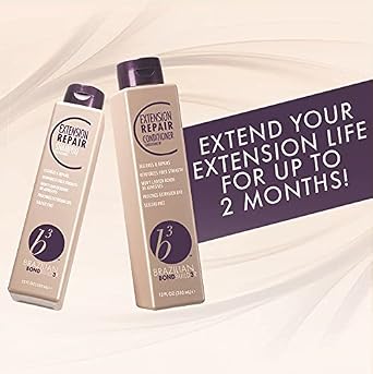 B3 Brazilian BondBuilder Extension Repair Conditioner, Moisture & Strength