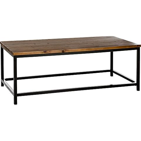 Safavieh Alec Brown Pine Coffee Table Cover