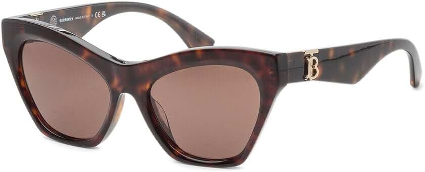 サングラス BURBERRY Woman Sunglasses Brown 0BE4440U 300273 Amazon.com: BURBERRY Sunglasses BE 4420 U 300273 Dark Havana