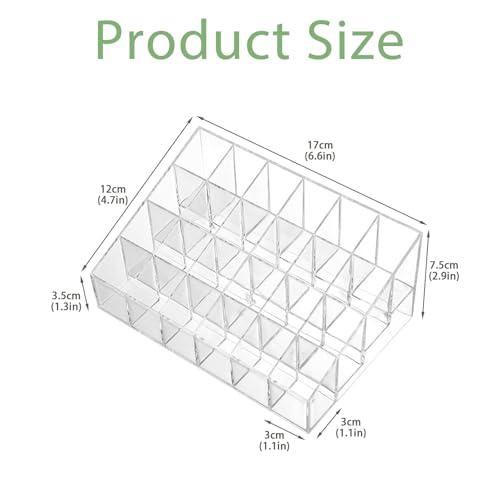 Image of 2Pack Essential Oil Holder,24Slots Plastics Essential Oil Storage,for Bottles Perfumes and Nail Polish Shelf,Essential Oil Organizer,Makeup Storage Rack