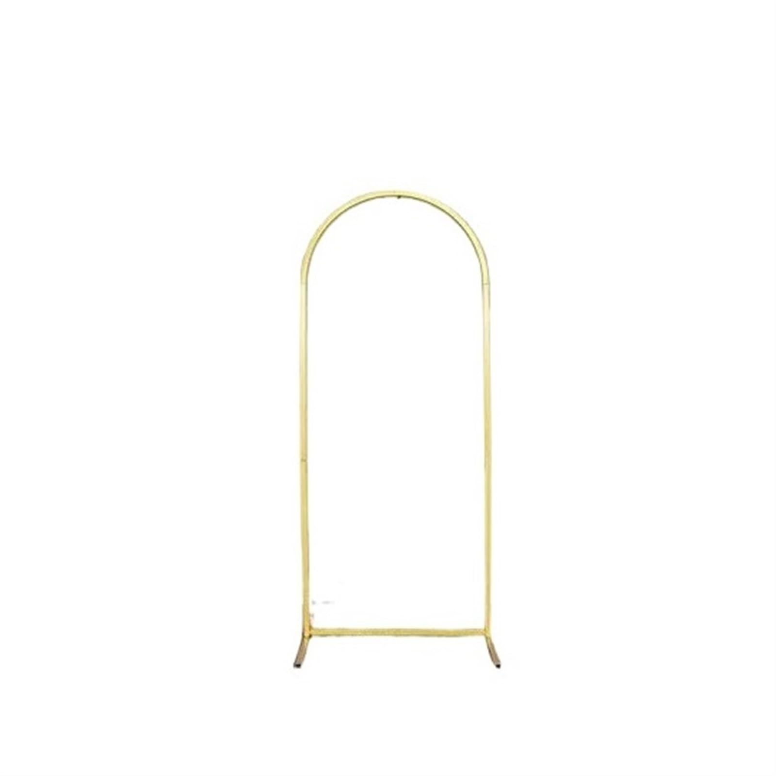 QuxetlRyz Wedding Arch Wedding Arch Stands, Metal Support Frame, Backdrop Decor Arches, Balloon Flower, 4ft, 5ft, 6ft(4ft 120x50CM)