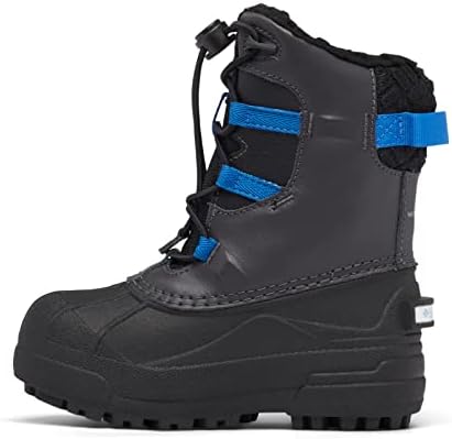 Columbia Youth Unisex Bugaboot Celsius, Shark/Bright Indigo, 10 | Image 6