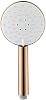 Handheld Shower Head with 3 Spray Settings ABS Luxury Spa Grade Rainfall Hand Held Shower Head High Pressure Water Saving for Bathroom Accessory, Bathtub, G12'' Connect,Rose Gold