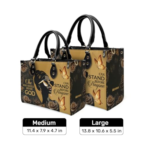 Image of Sistabag Leather Handbag For Black Women - Large Size Leather Totebag - Christmas Gifts For Women, Christmas Purse For Mom