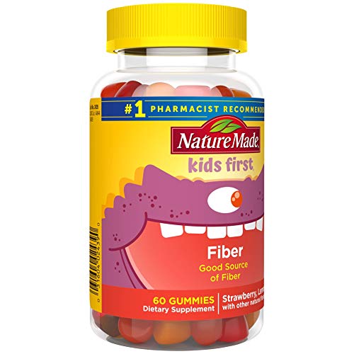 Nature Made Kids First Fiber Gummies, 60 Count For Digestive Health #TOP7
