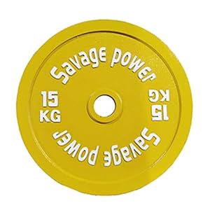 A Pair of Weight Barbell Plate Strength Training Plates Cast Iron Barbell Plates Olympic Fractional Weight Plates for Barbell or Dumbbell PU Home Gym Weightlifting, 2 Inch