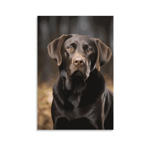 Toile murale moderne Labrador décoration murale esthétique chambre et salon