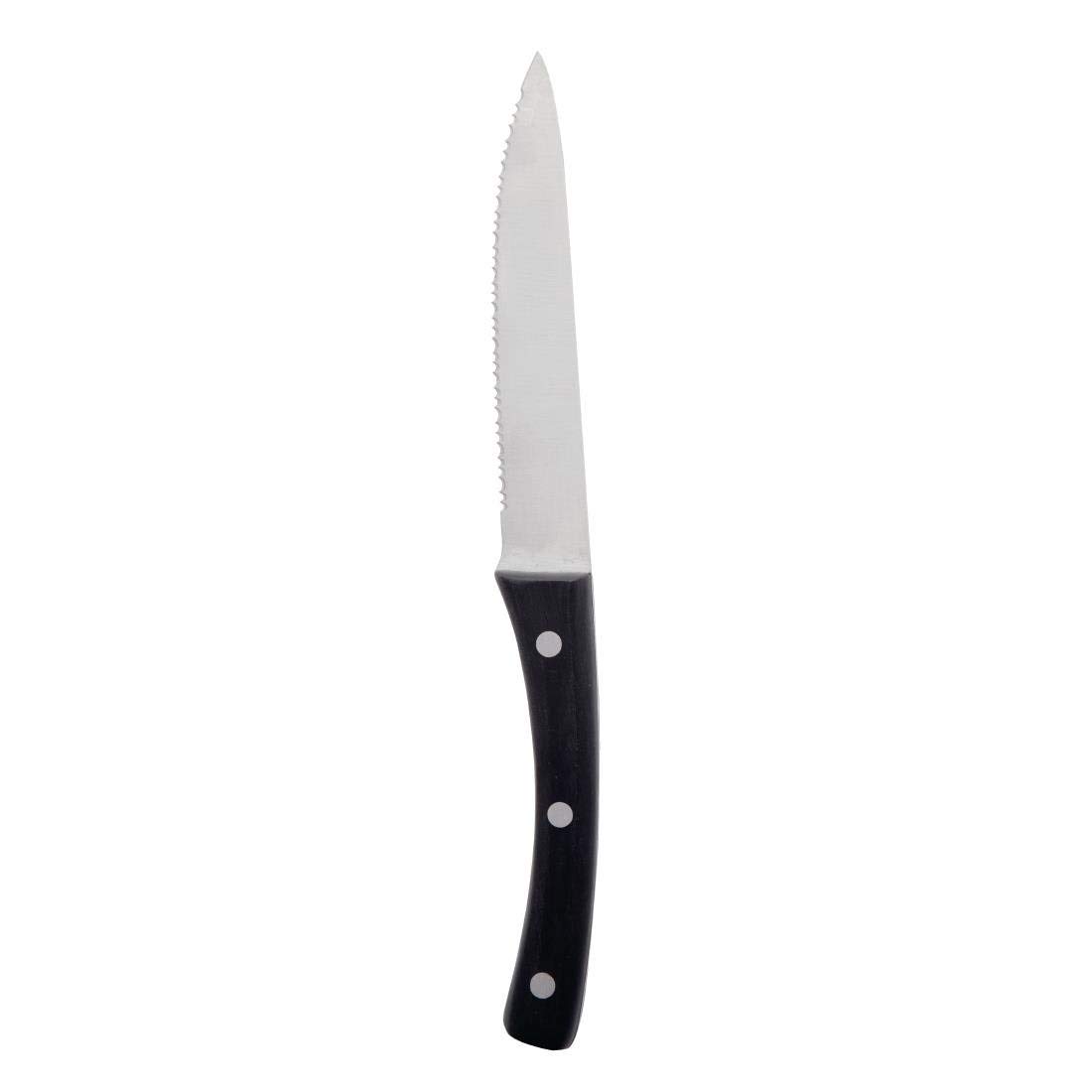 Abert GC651 Angus - Cuchillo para carne (12 unidades)