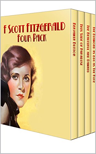 F. Scott Fitzgerald Four Pack - Benjamin Button, This Side of Paradise, The Beautiful and Damned, The Diamond as big as The Ritz (Illustrated by Norman Rockwell)