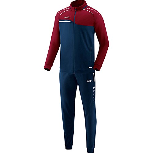 Preisvergleich Produktbild JAKO Kinder Polyesteranzug Competition 2.0 C9118 Marine / Dunkelrot 152