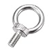 M10 x 20mm Metric Thread Machinery Shoulder Lifting Eye Bolt 10Pcs