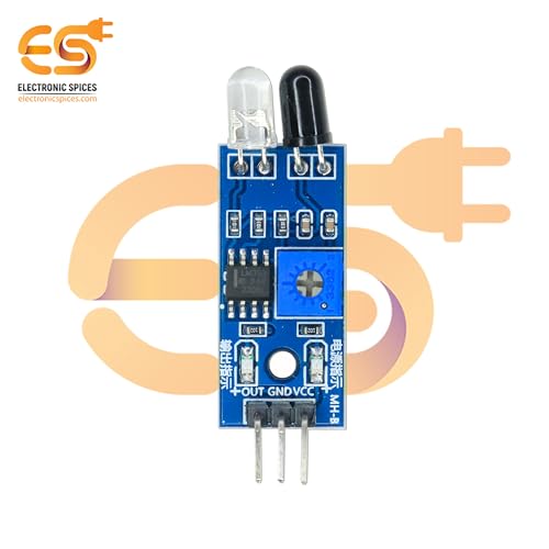 Image of Electronic Spices IR (Infrared) Obstacle Sensor Module Reflective Photoelectric Light Intensity DIY Kit for Arduino UNO