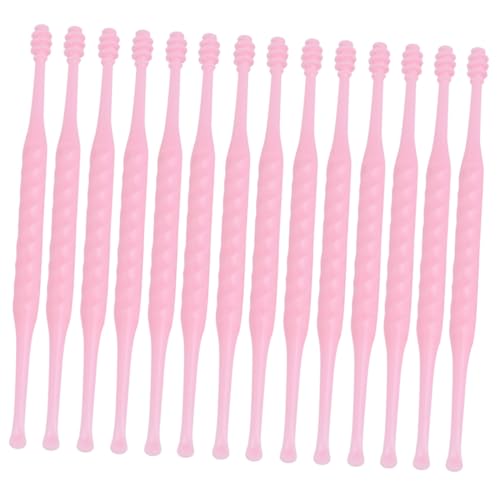 DECORNIJIA 30個使い捨てプラスチック耳かき 軽量ポータブルイヤーワックスリムーバー 両端スムーズ設計で優しく耳垢除去 家 サロン向け男女兼用 ランダムカラー