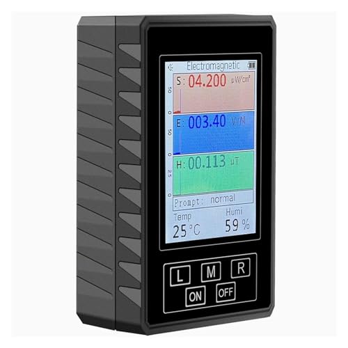 XR-2 PRO ハンドヘルド電磁界放射線検出器テスターポータブル放射線量計モニターテスターEMF メーター 速い正確(Black)