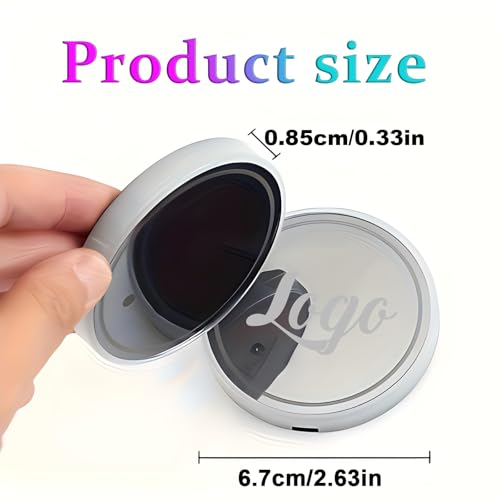 2PCS luces LED personalizadas para porta vasos de coche miniatura 3