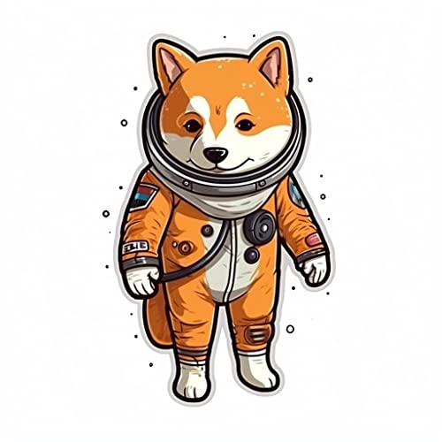 Image of Yoonek Graphics Shiba Inu Dog Vinyl Decal Sticker for Car, Laptop, Tumbler, More. #001584