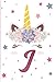 Lettre J: Journal Intime Fille Licorne Monogramme Initiale J Or Rosé Doré Carnet Secret pour Enfant Cahier d'Ecriture & Dessin Carnet de Notes Adulte ... & Fantaisie Princesse Couronne De Rose