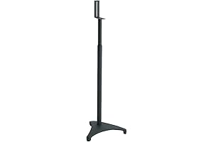 Sanus Adjustable Height Satellite Speaker Stands: Enhance Your Sound Experience