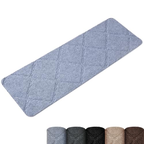 Homwiz Tapis d'Escalier Antidérapant, Lot de 15 Marchettes d'Escalier Autocollantes Intérieur, Moquette Escalier Réutilisable Découper pour Protéger...