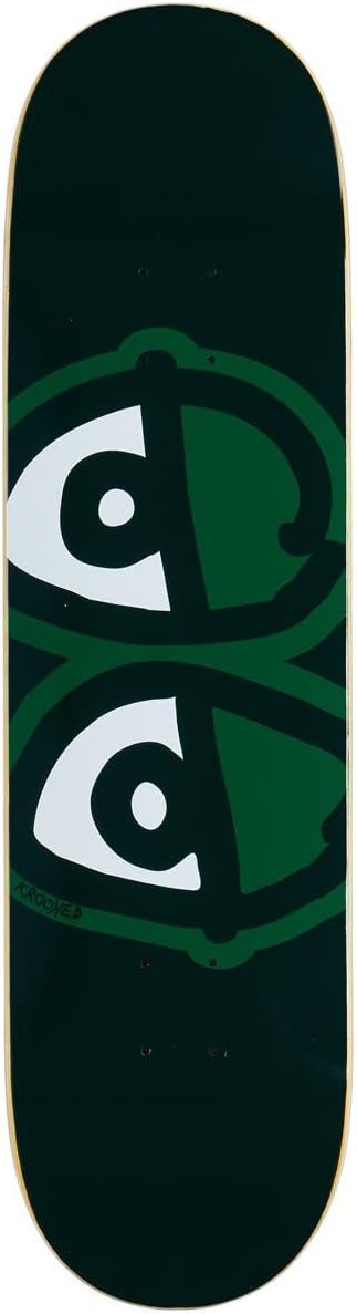 Krooked Eyes Easy Rider Skateboard Deck - Green