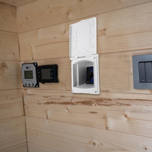 Balacoo caja de energía 16A en material ABS blanco exterior 5