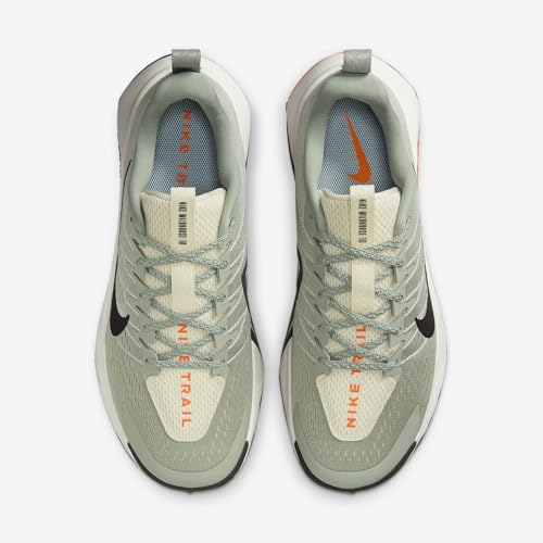 Nike Wildhorse 10 Men's Trail Running Shoes (FV2338-300, Jade Horizon/Light Silver/Safety Orange/Medium Ash)4