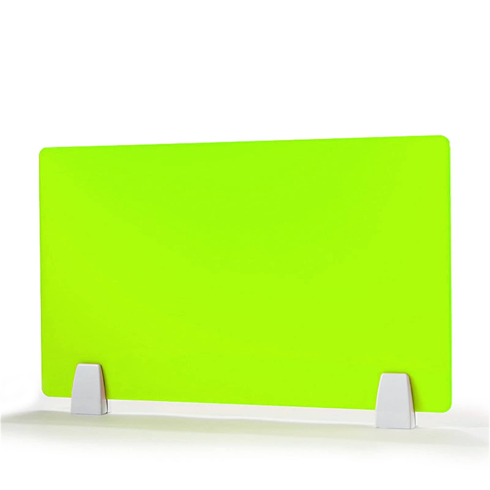 Pannello divisorio da scrivania in acrilico, 30 x 100 cm, verde, per studenti, postazioni di lavoro e aule, protezione efficace per la scrivania e accessori da ufficio eleganti
