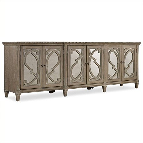 Hooker Furniture Solana 6-Door Console Table In Light Oak #TOP20