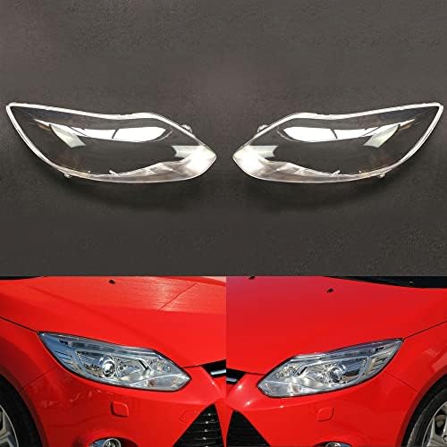 SZSSCAR Car Headlight Cover Headlamp Clear Lens Plastic Shell Cover Replacement for