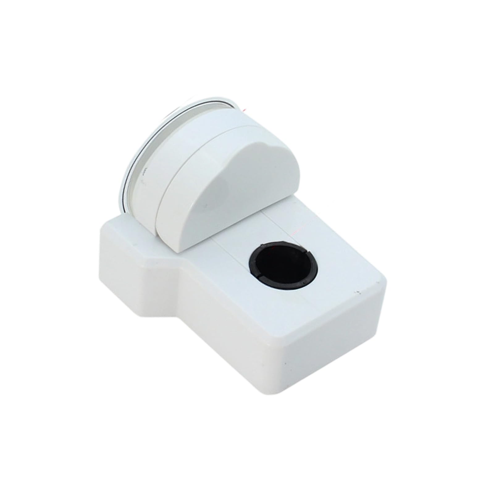 Woedpez White Suction Cup Modifiable Shower Arm Parenthesis Removable Absorption Cup Mounting Structure Bathroom Addition Modifiable Shower Arm Bracket