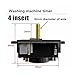 UACIKAD 4 Inserts 15 Minutes Compatible with Haier Washing Machine Timer Switch, Wash Timer, Semi-Automatic Double Tank Washer Parts.