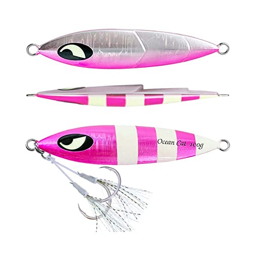 OCEAN CAT 1 PC Slow Fall Pitch Fishing Lures Sinking ...