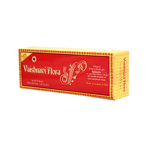 VAISHNAVI FLORA Premium Natural Incense Sticks Hand Made - one pack approx 250 gm.