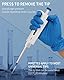 PRECIPETTE 2-20μl Pipetten Pipettor Micropipette Mikropipette Labor Einkanal Pipettierer Mikroliterpipetten Laborpietten ISO8655